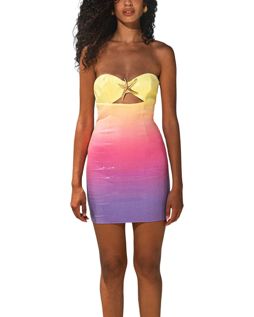 Ariel Tesoro Mini Dress In Multi