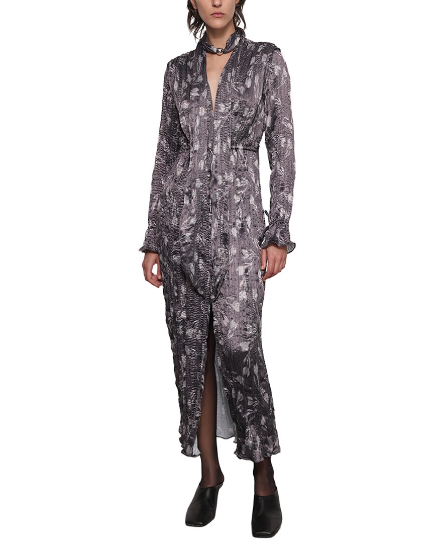 Sabina Musayev Floris Midi Dress In Multi