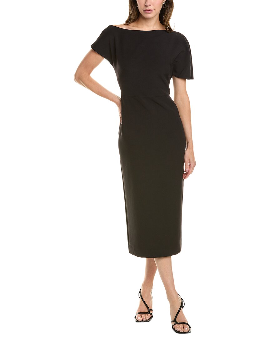 Shop Anne Klein Sheath Dress In Black