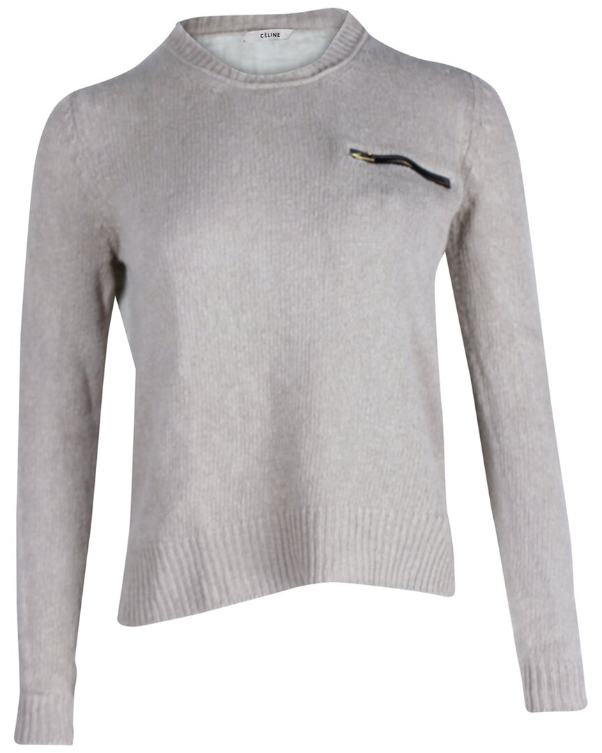 Celine Knit Sweater In Brown