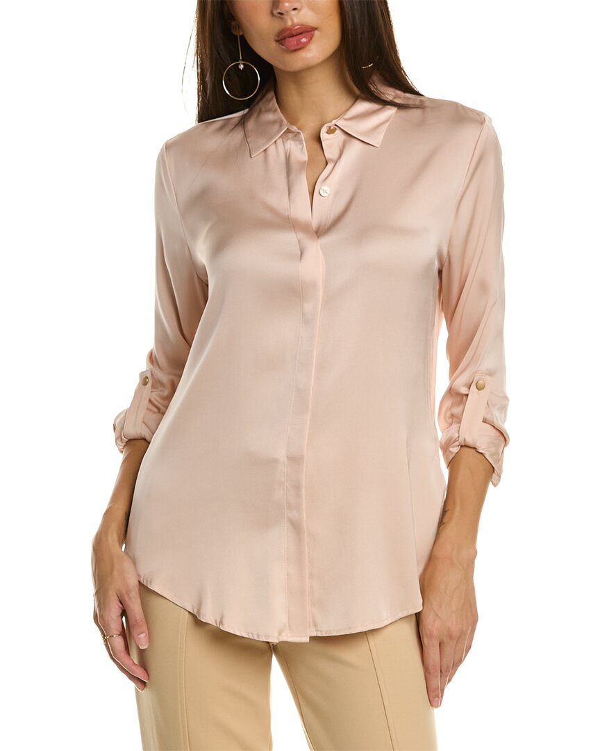 Donna Karan Silk-blend Shirt