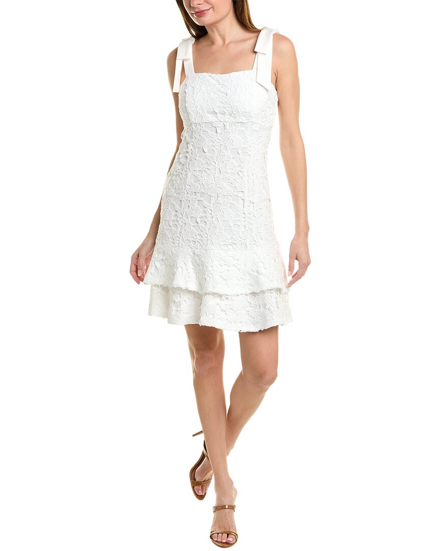 Shop Julia Jordan Lace Mini Dress In White