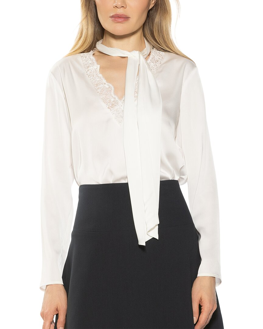 Alexia Admor Vienne Blouse In 967-cream