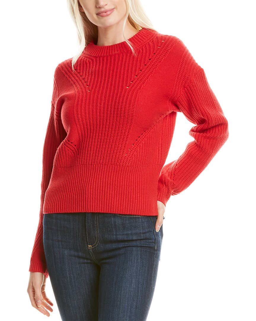Image of Tanya Taylor Eloisa Wool-Blend Top