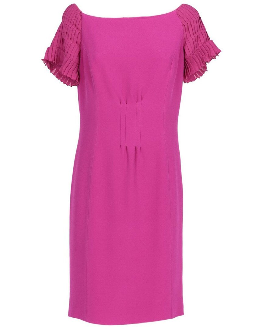 Dior Christian Y2k Magenta Silk Dress