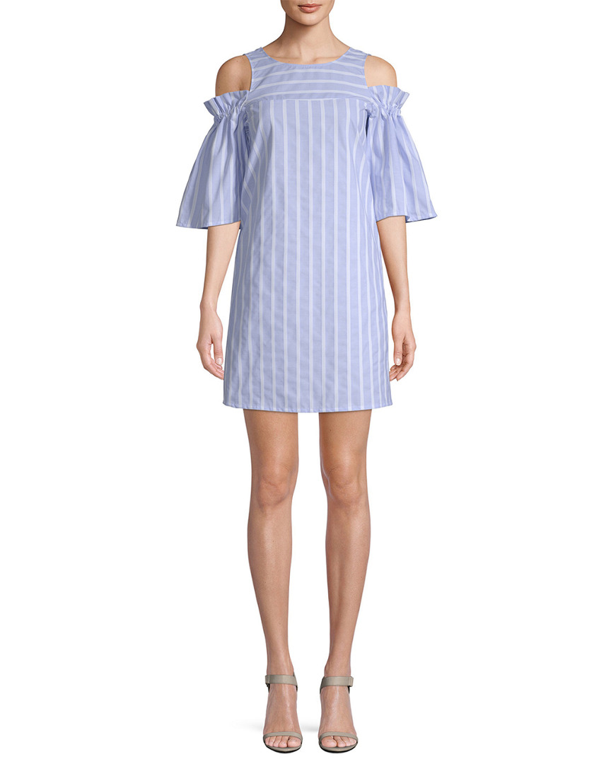 Image of Paul & Joe Sister Maria Cold-Shoulder Shift Dress