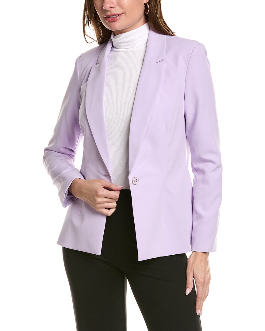 Shop Nanette Lepore Nanette  Nolita Blazer In Purple