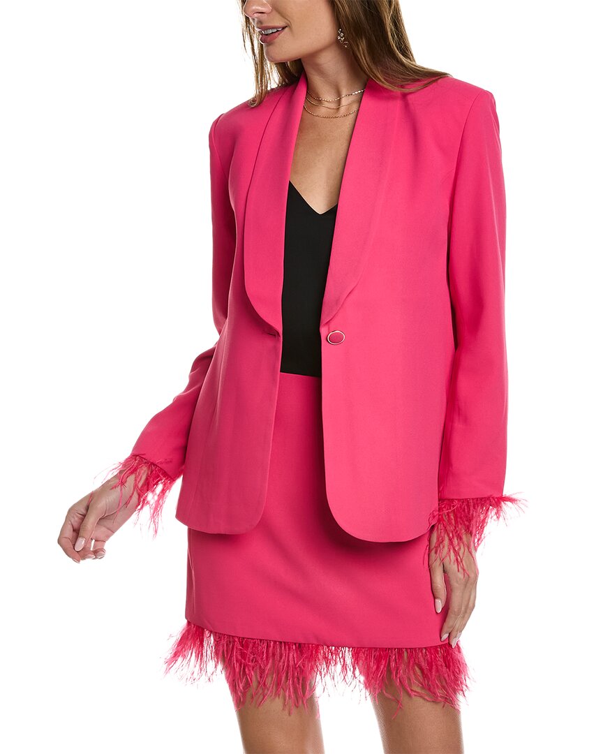 Shop Alexia Admor Vida Classic Jacket In Pink