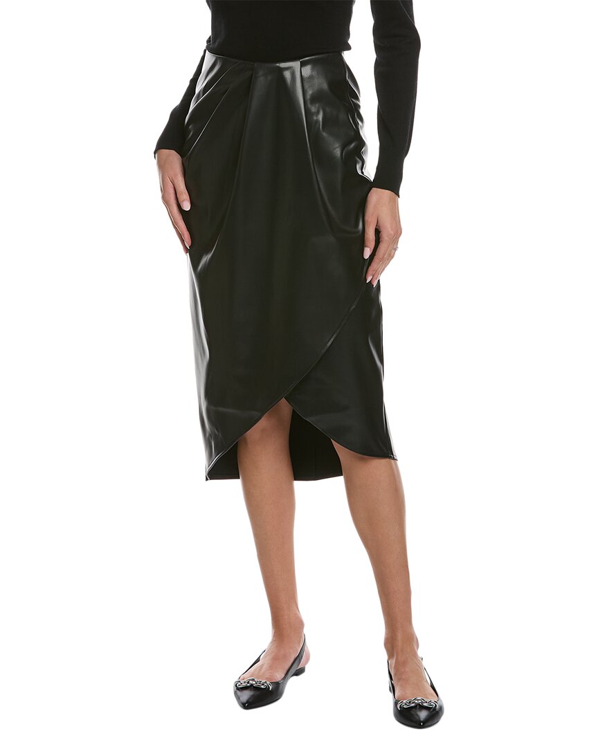Shop Alexia Admor Kai Midi Skirt In Black