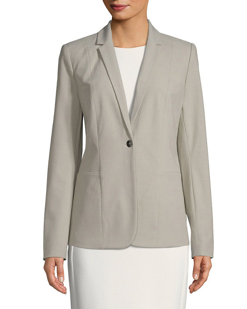 Image of Tahari ASL Queena Single Button Blazer