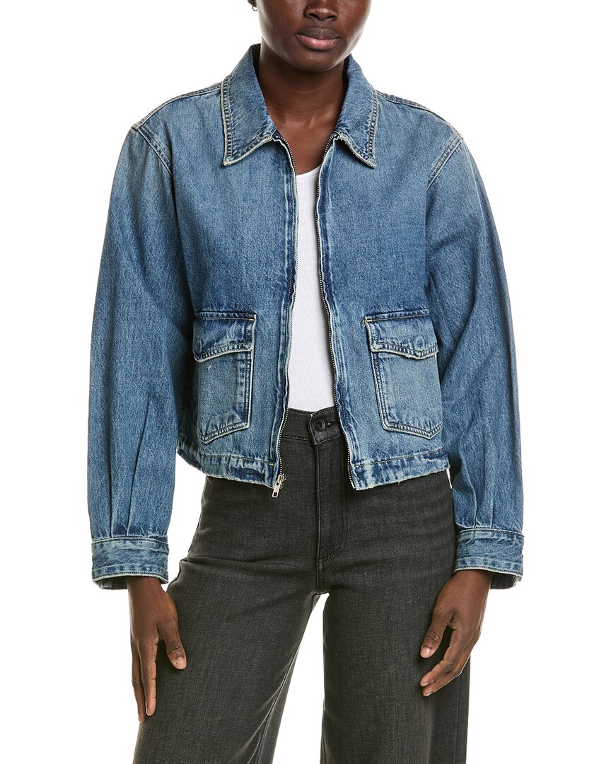 Amo Denim Amo Sally Jacket In Blue