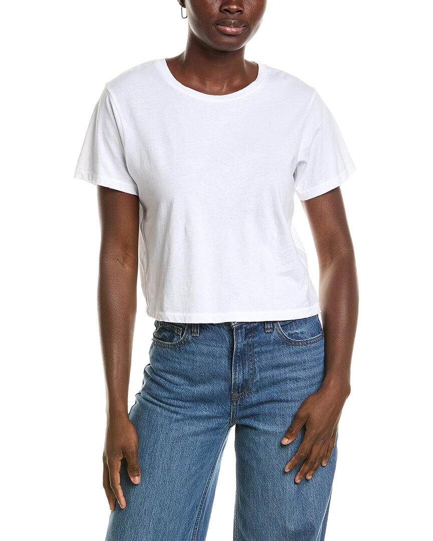 Amo Denim Amo Babe T-shirt In White