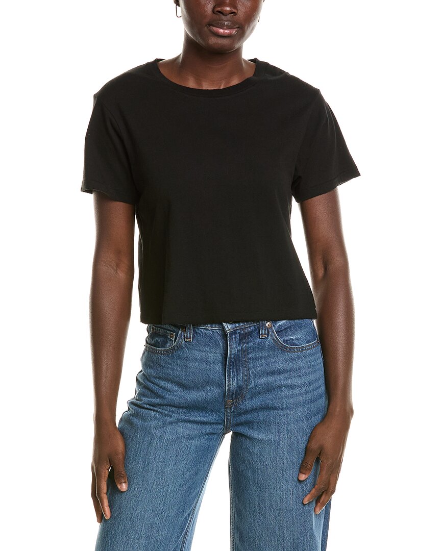 Amo Denim Amo Babe T-shirt In Black