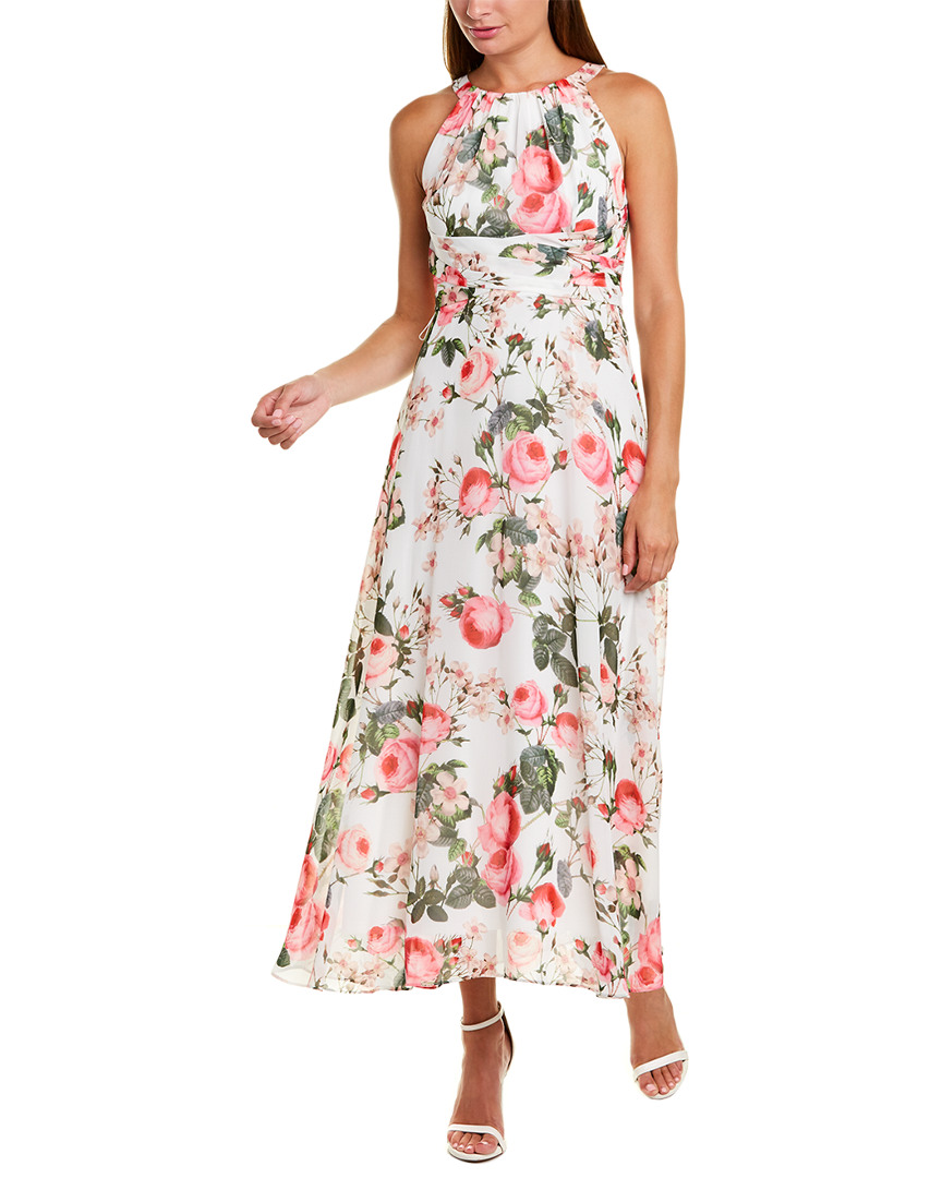 Image of Adrianna Papell Rose Magnolia Maxi Dress