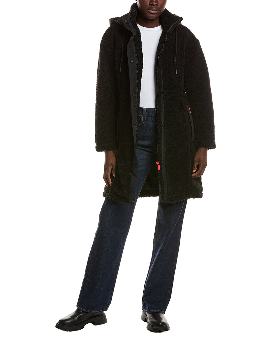 Hunter London Canvas Short Chic Lady Jacket In Black