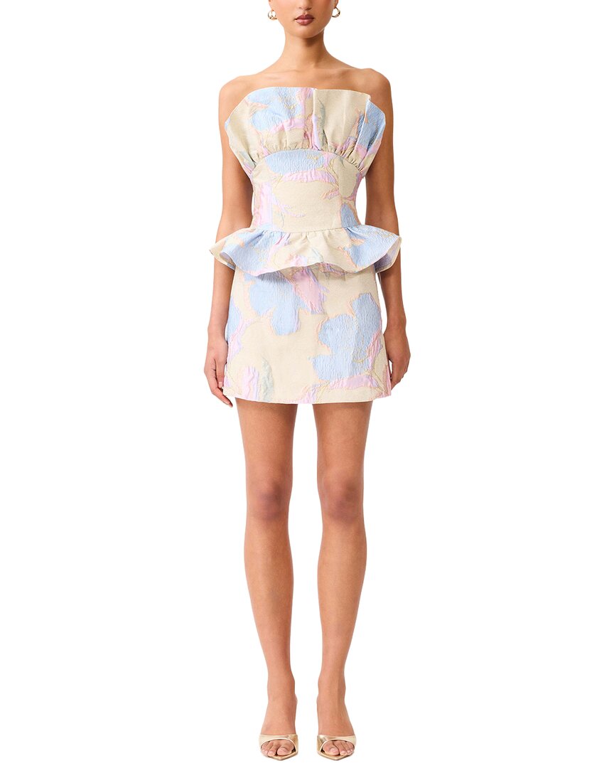 Elliatt 2pc Marlene Ruffle Top And Skirt Set In Pattern