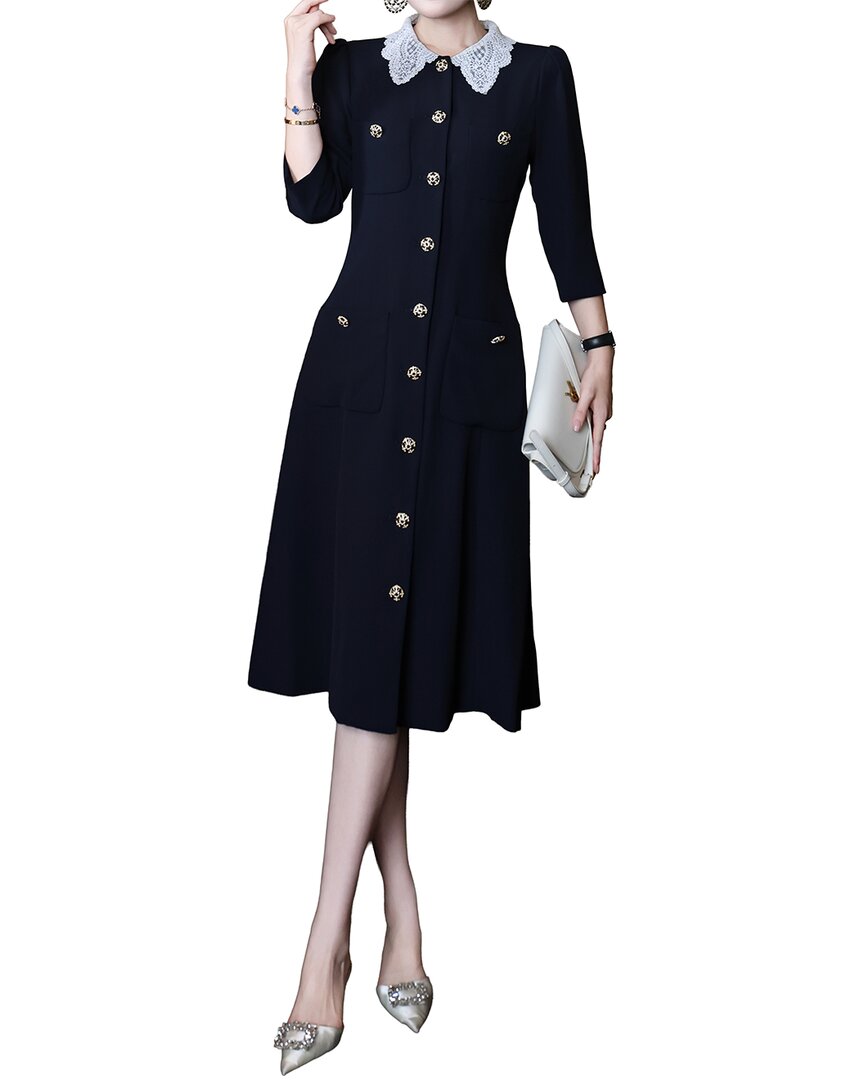 Brc By Burryco Shirt Dress In Black