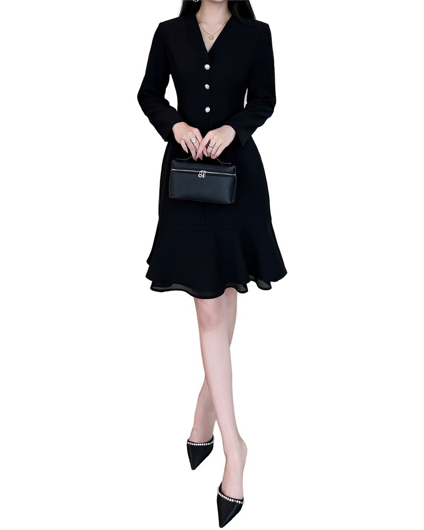 Brc By Burryco Mini Dress In Black