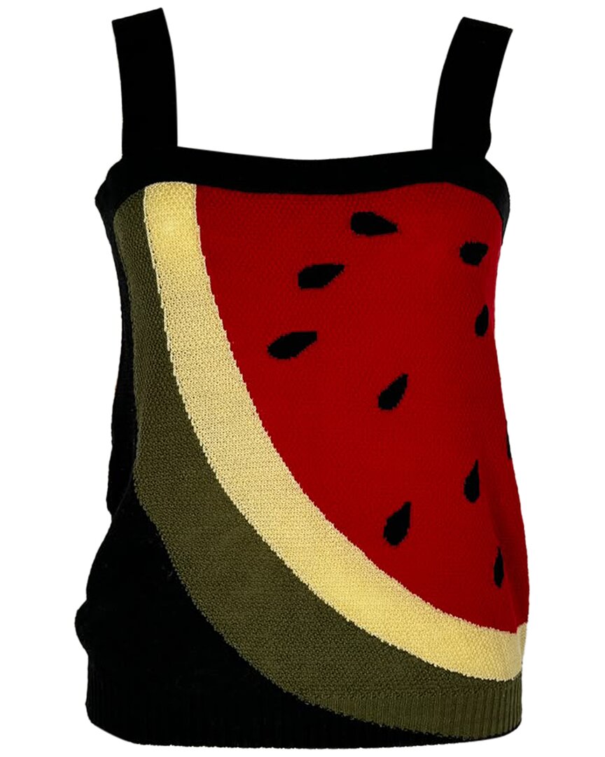 Pre-owned Loewe Paula's Ibiza Intarsia Tank