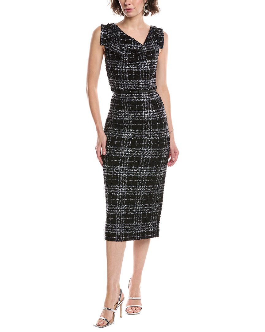 Black Halo Jackie O Midi Dress