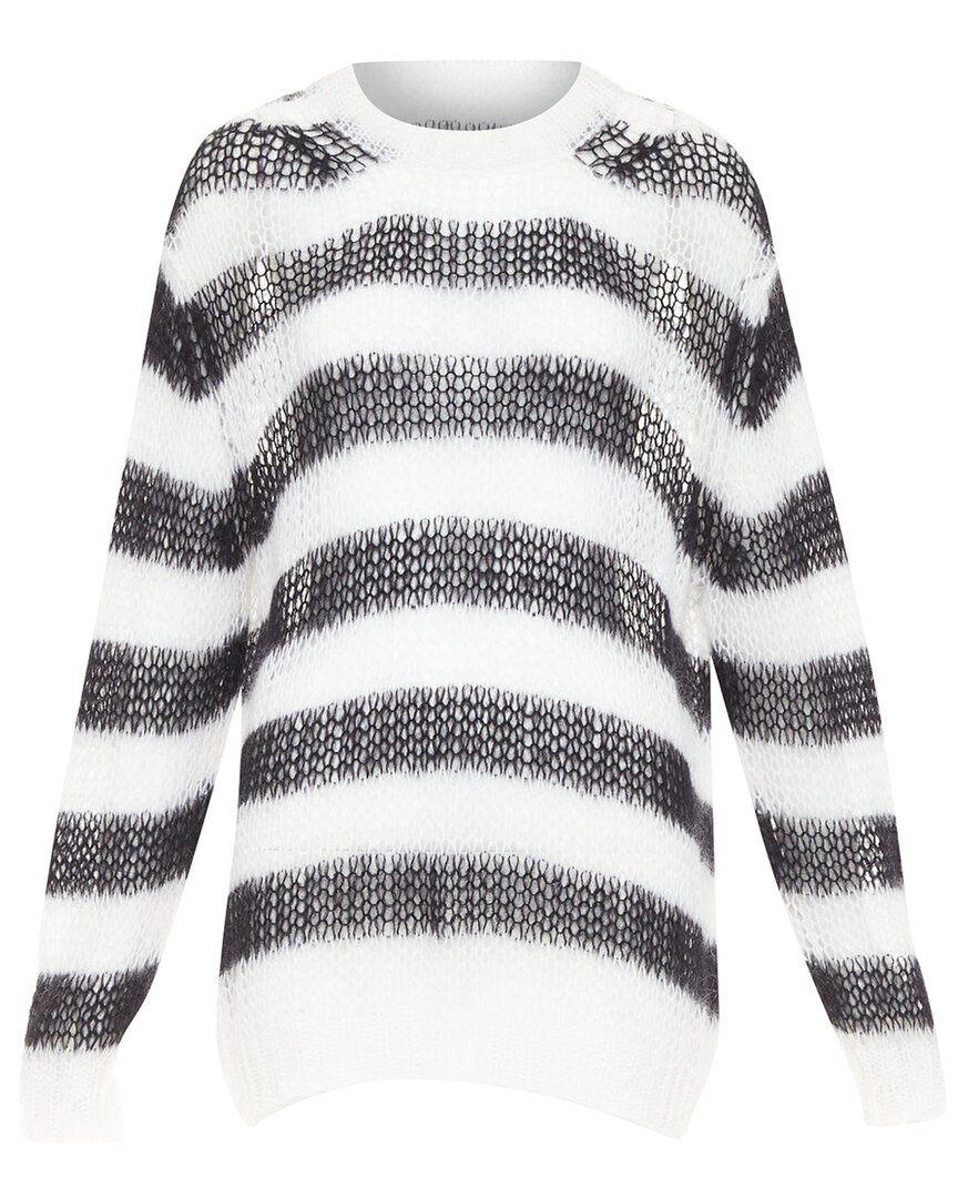 Pre-owned Dior 2019 Open Knit Mohair Sweater