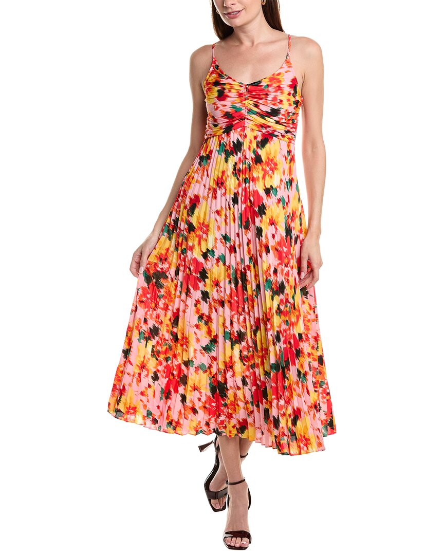 Shop Nanette Lepore Nanette By  Chiffon Maxi Dress In Pink