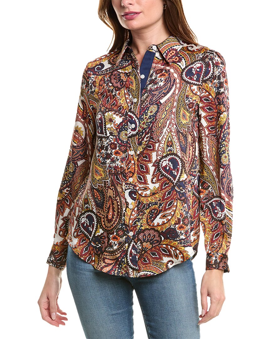 Jones New York Big Shirt In Blue