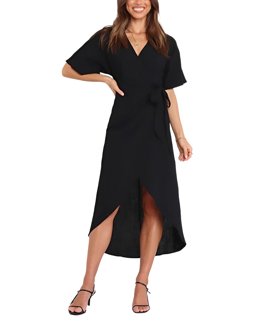 Leon Gori Midi Dress In Black