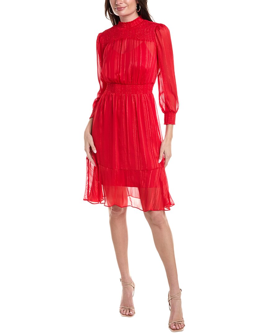 Shop Nanette Lepore Nanette  Mini Dress In Red