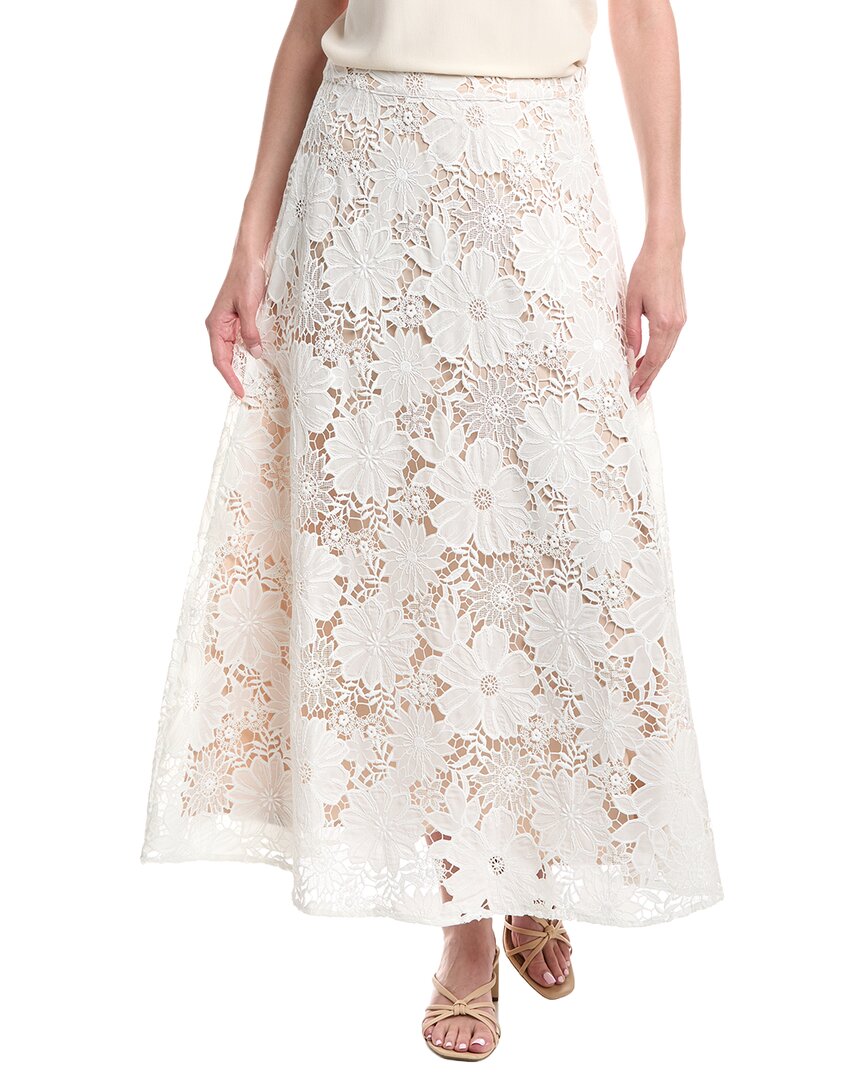 Flora Bea Nyc Kasen Skirt In White