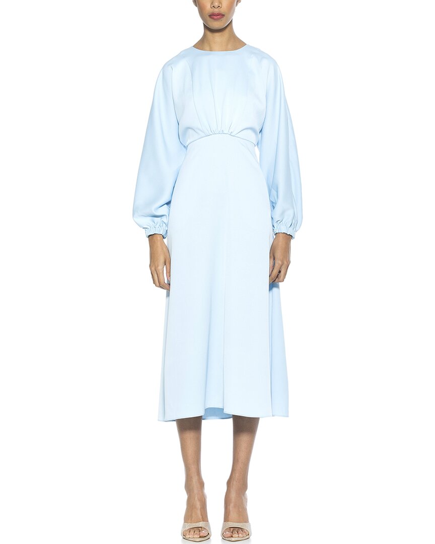 Alexia Admor Constance A-line Dress In Blue
