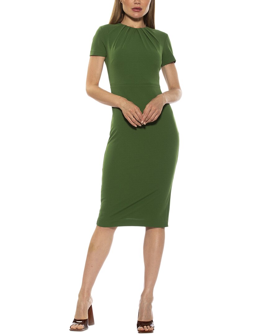 Alexia Admor Quinn Sheath Dress In Green