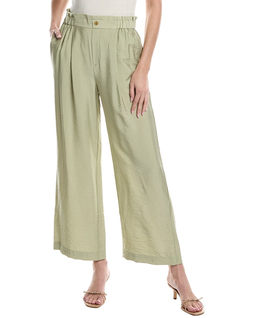 Shop Laundry By Shelli Segal Wide Leg Pant In Green