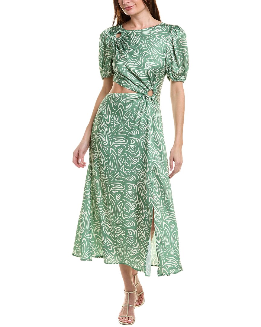 Shop Likely Froccaro Maxi Dress In Green