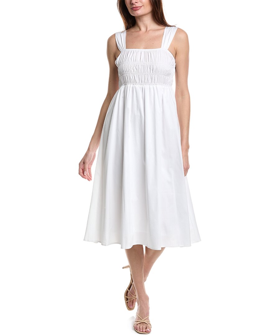 Shop Nanette Lepore Nanette  Amber Stretch Maxi Dress In White