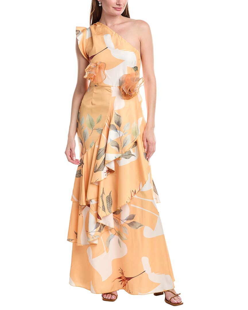Bella Desert Maxi Dress In Neutral