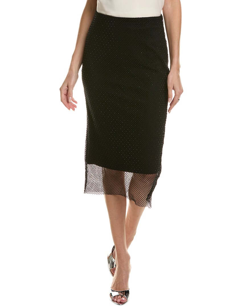 ANNE KLEIN ANNE KLEIN SLIM MIDI SKIRT