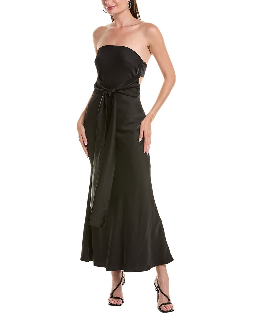 Shop Opt O.p.t. Ana Dress In Black