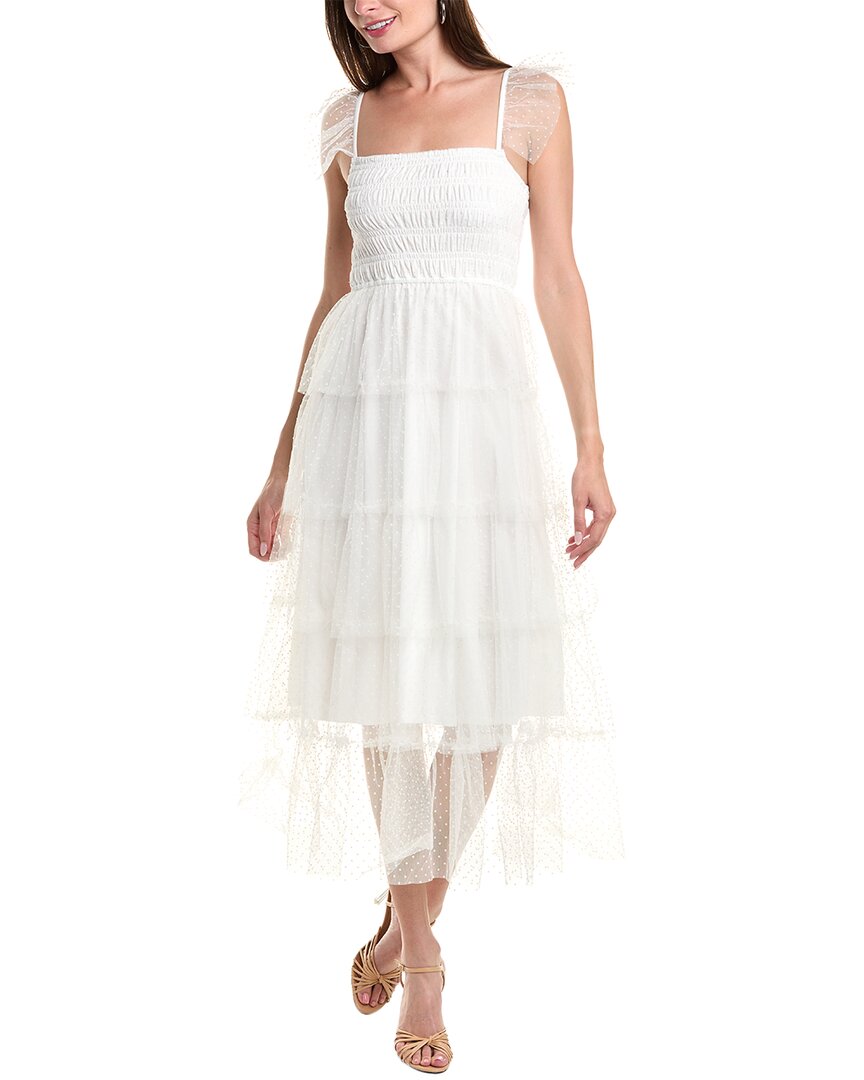 Opt O.p.t. Santorini Dress In White