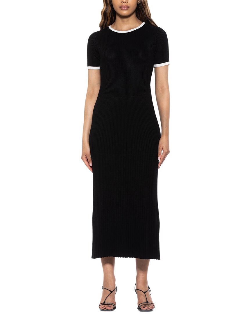 Alexia Admor Women's Keiko Rib Knit Midi Sheath Dress