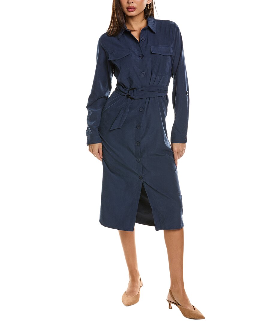 Maison Maar Shirtdress In Blue