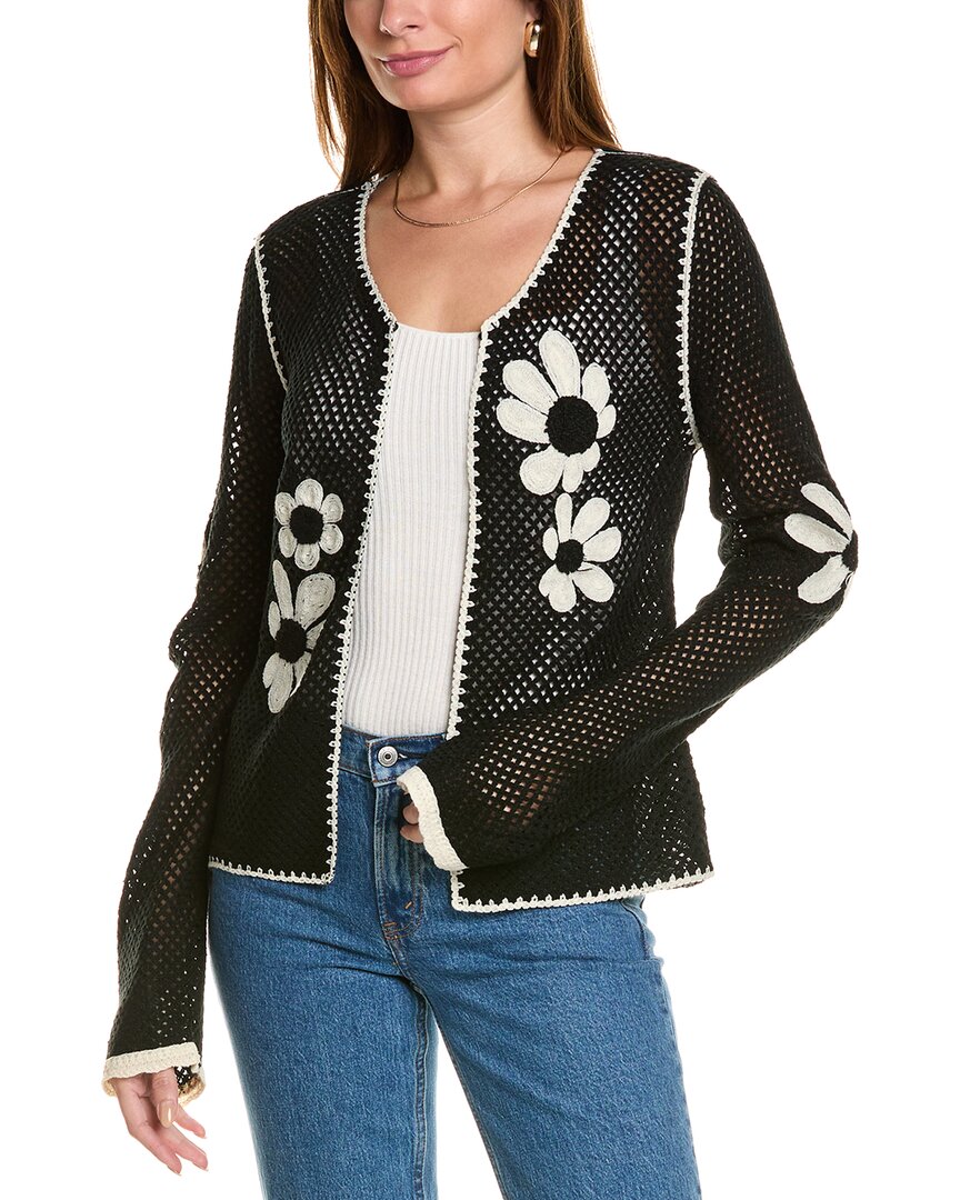 SAACHI SAACHI FIORE CROCHET JACKET