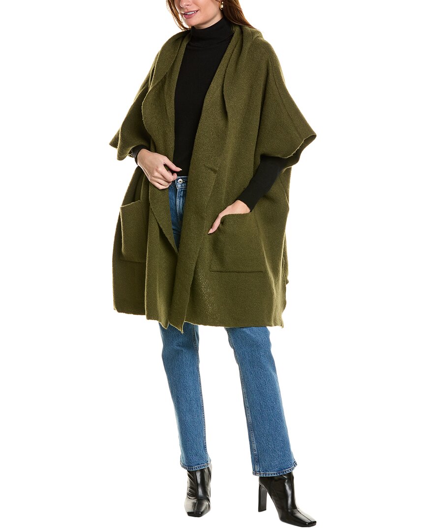 Saachi Hooded Topper In Green