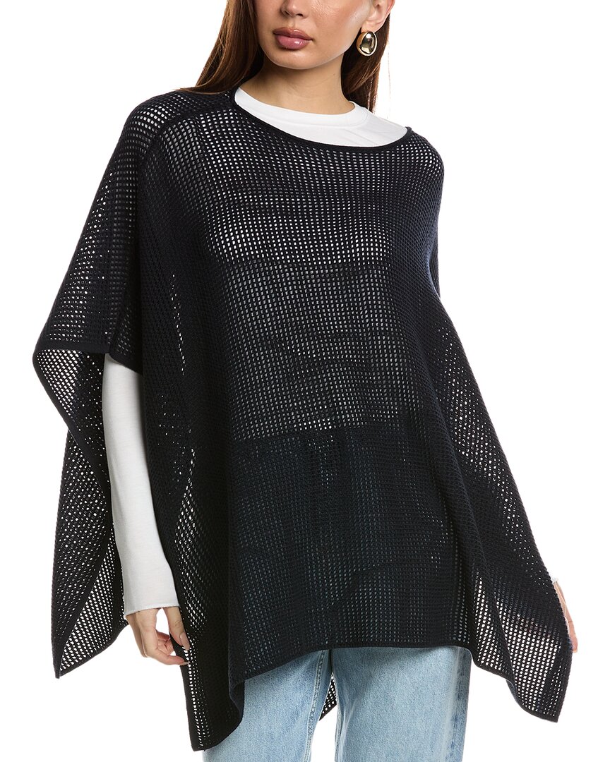 Vince Crochet Boatneck Poncho