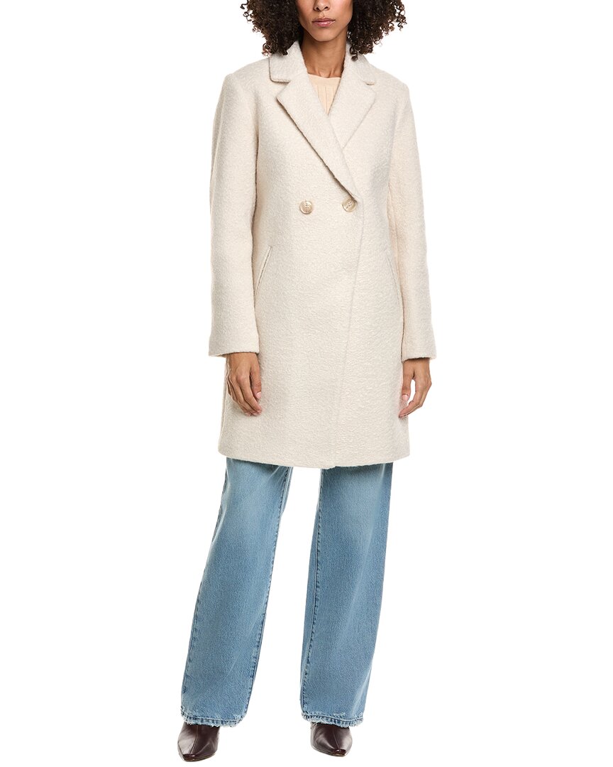 Sam Edelman Cutaway Coat In White
