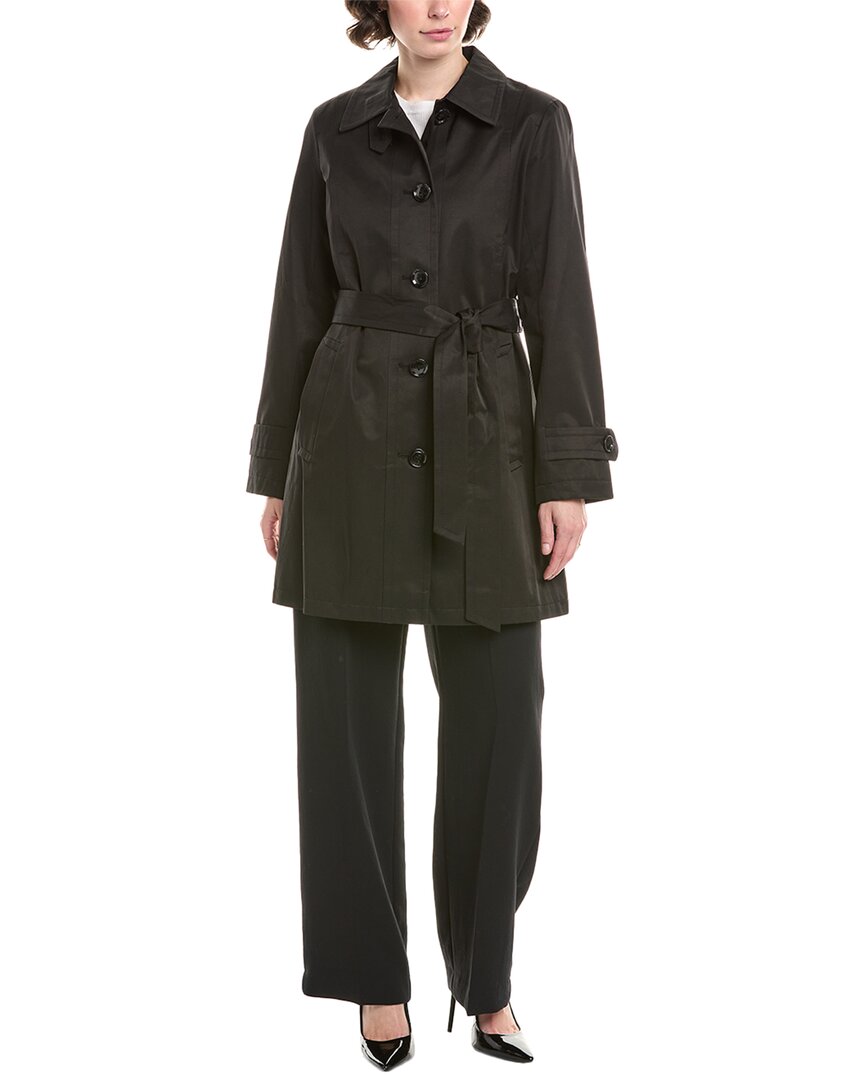 Sam Edelman Trench Coat In Black