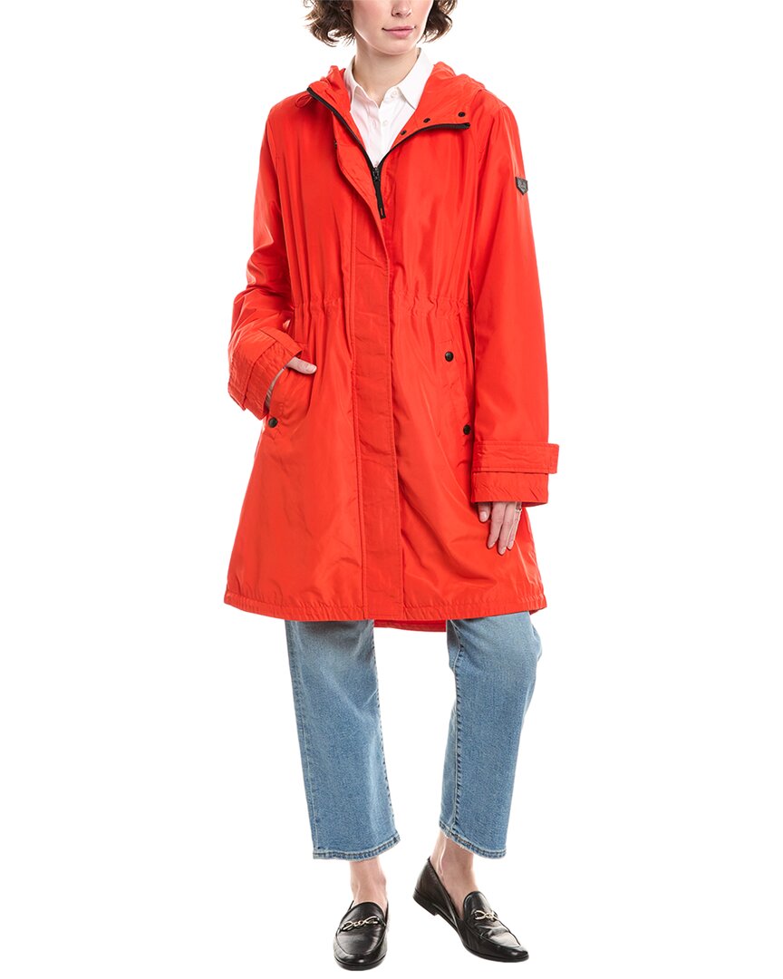 Sam Edelman Rain Anorak In Orange
