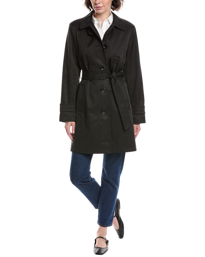 Sam Edelman Trench Coat In Black