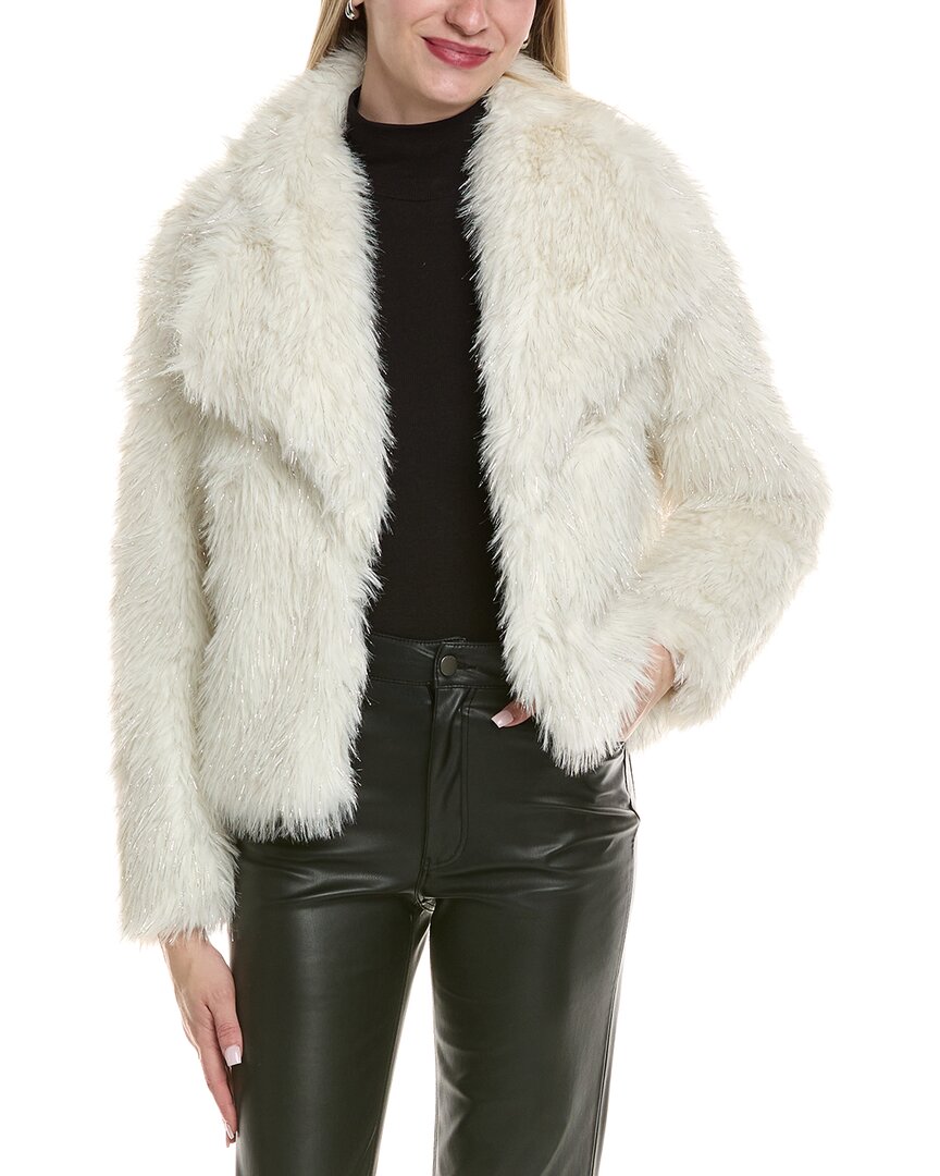 Stella + Lorenzo Short Jacket In White