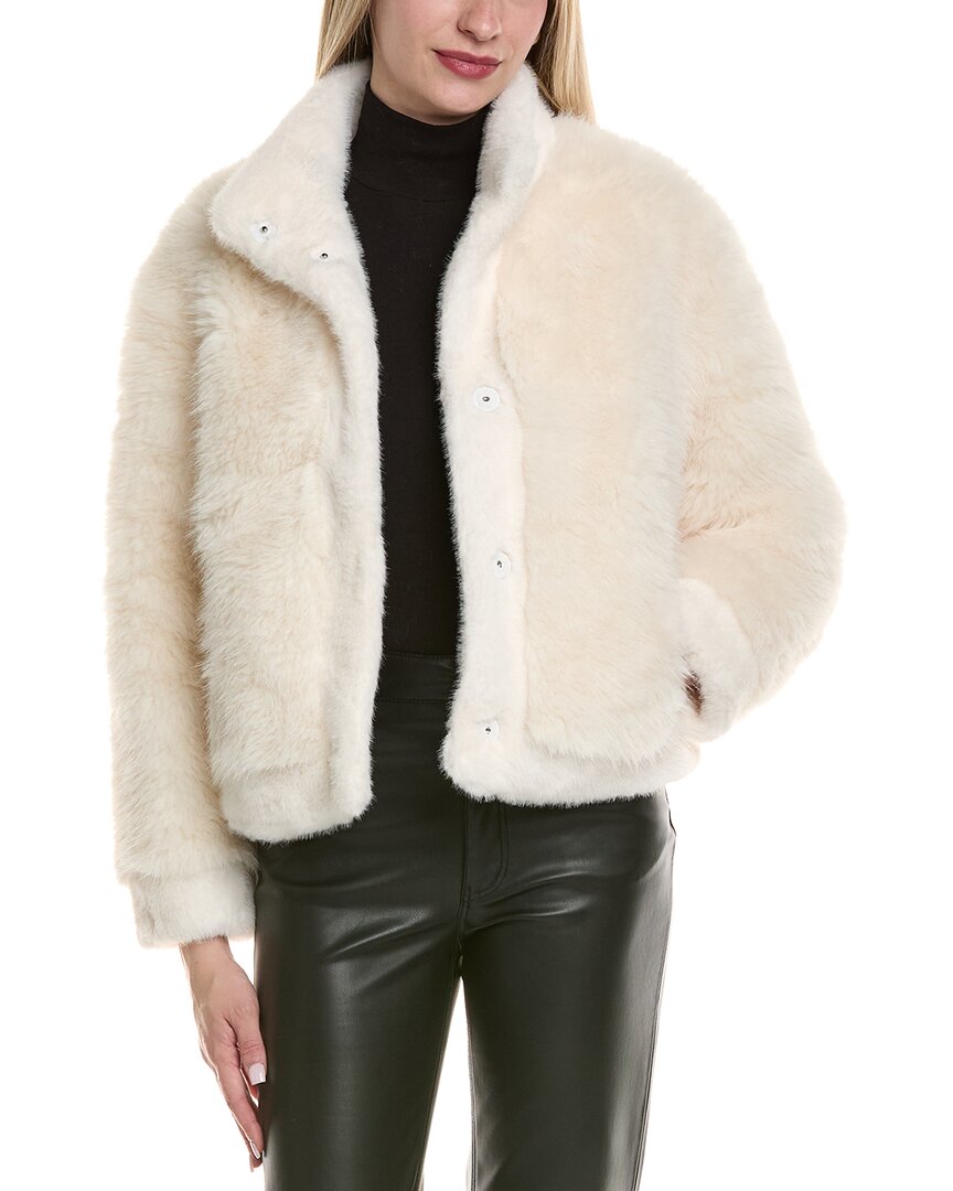 Stella + Lorenzo Short Jacket In White